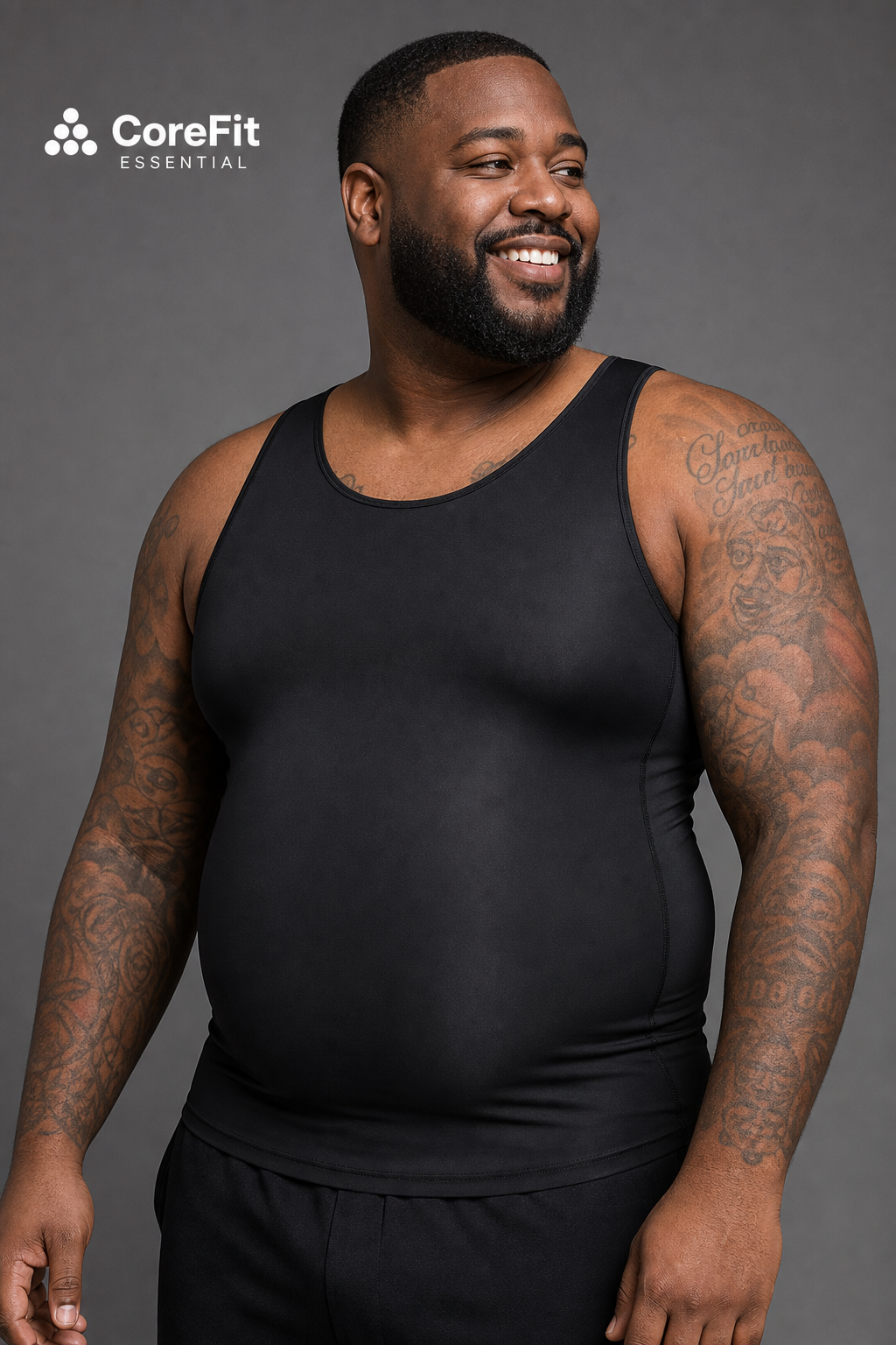 CoreFit Essential — Chest + Core Compression Tank