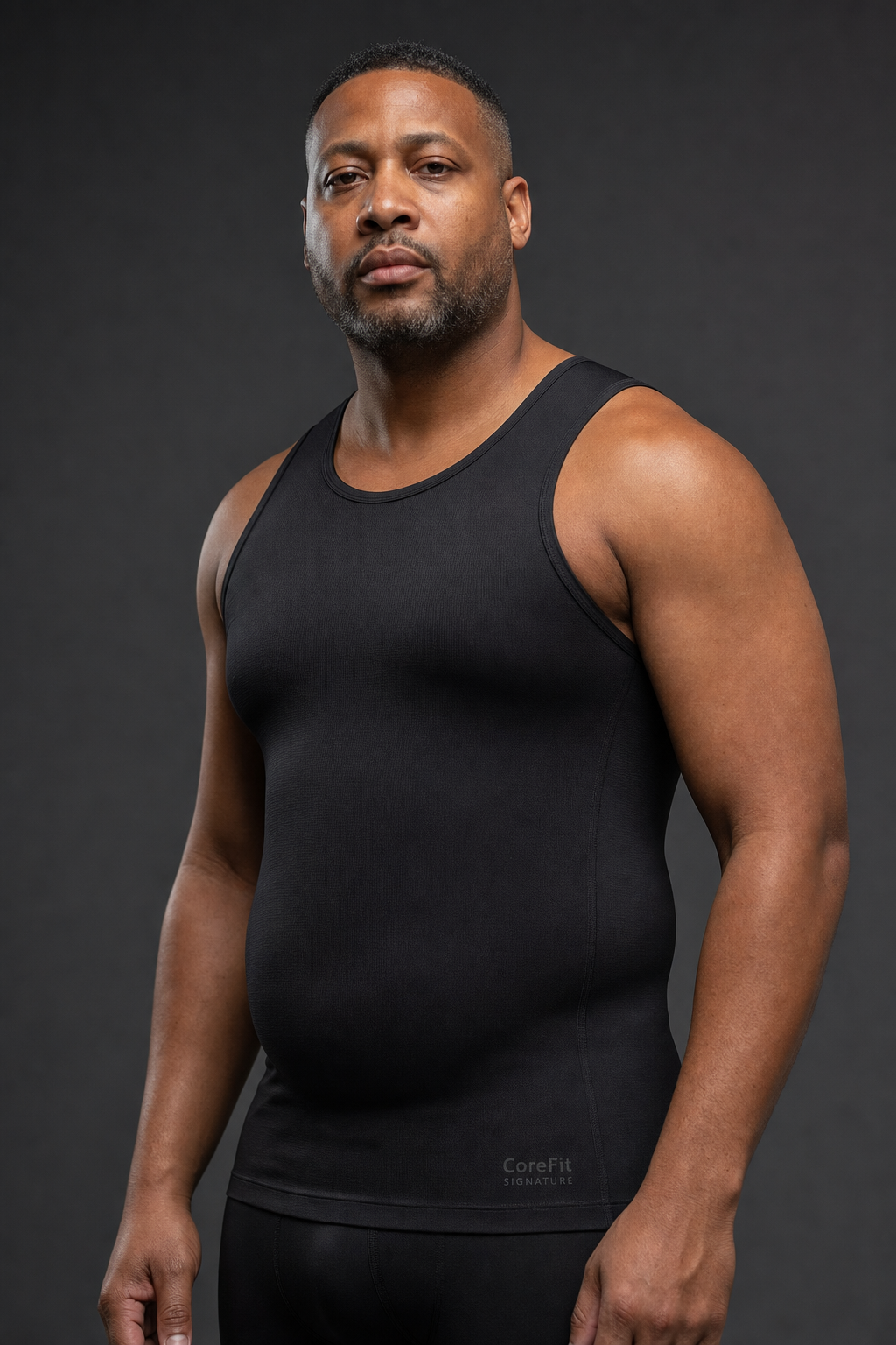 CoreFit Signature — Chest + Core Compression Tank